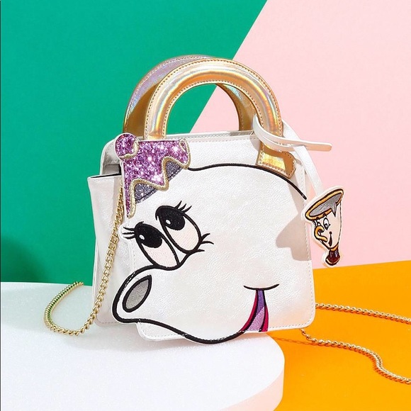 Danielle Nicole Handbags - NWT Danielle Nicole Mrs. Potts & Chip Crossbody